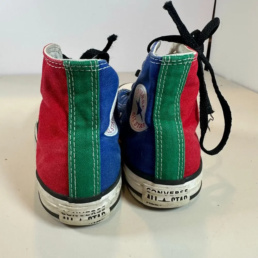 Converse Colorblock High Hi Top Chuck Taylor All Star Sneakers Little Kid Size 1